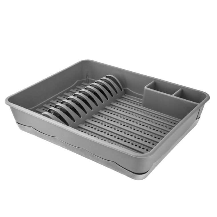 Altom Design, suszarka do naczyń, 43-34,5-8,5 cm, szara