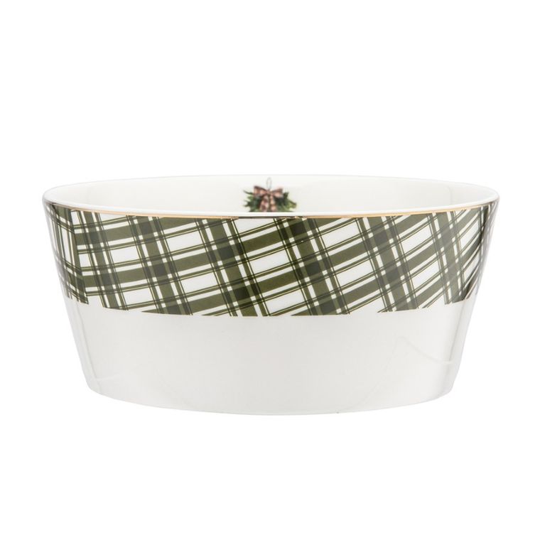 Altom Design, świąteczne drzewko, miska nbc, 15 cm, 600 ml