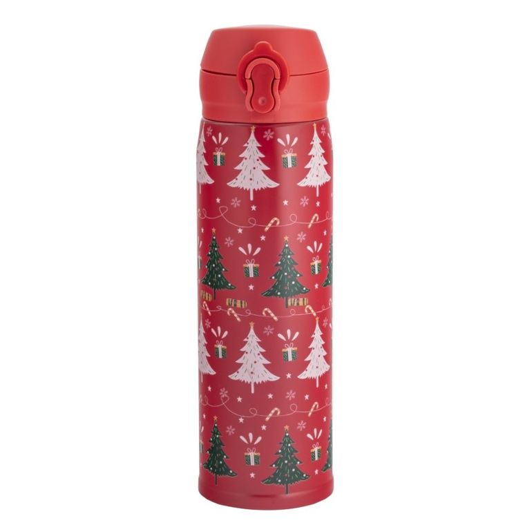 Altom Design, termos nierdzewny, 450 ml, choinki