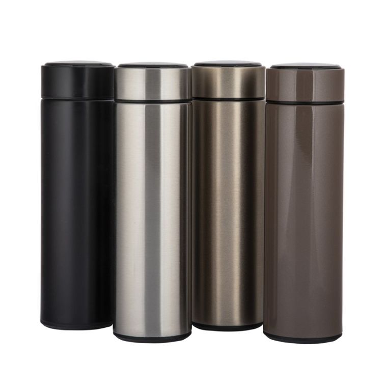 Altom Design, termos nierdzewny z sitkiem i wyświetlaczem LED, 460 ml, 1 szt.