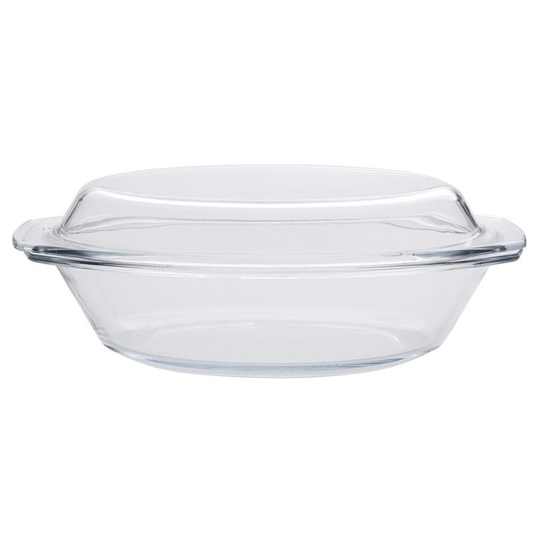 Altom Design, Vega, naczynie żaroodporne z pokrywką, owalne, 2,5l, 33,2-20,1-11,5 cm