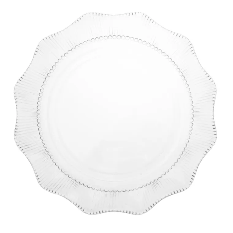 Altom Design, Vivienne, patera szklana, okrągła, 33 cm