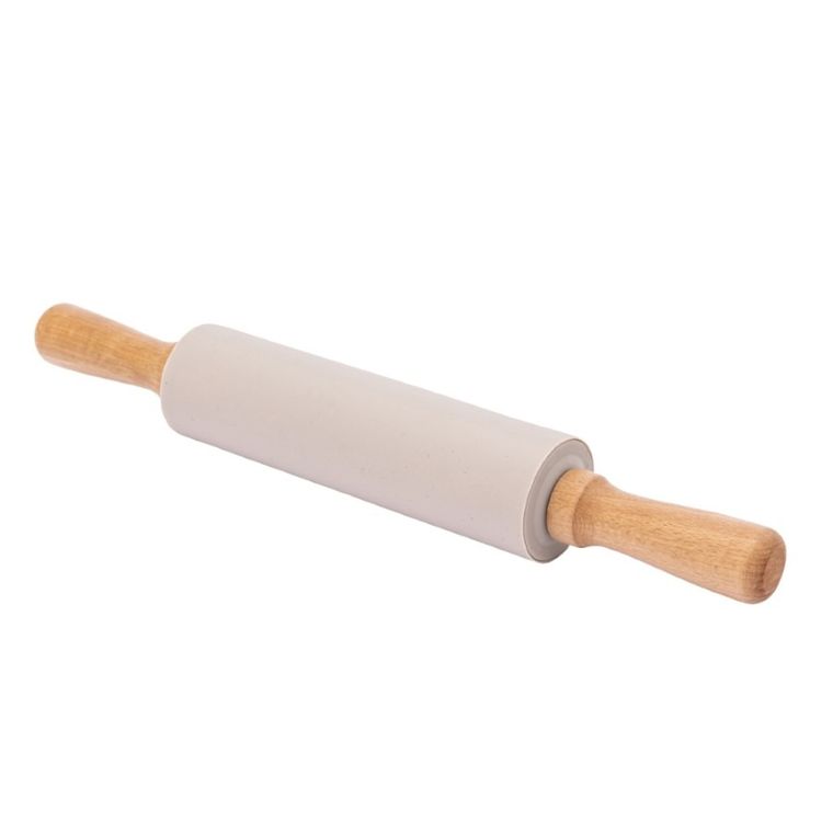 Altom Design, wałek silikonowy do ciasta, taupe, 37 cm