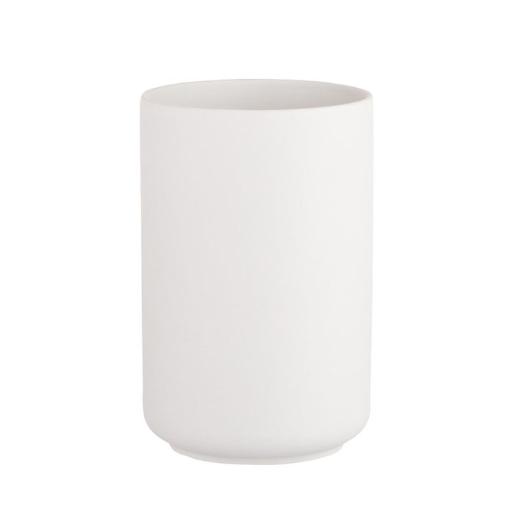 Altom Design, wazon ceramiczny, 10-10-15 cm, popielaty