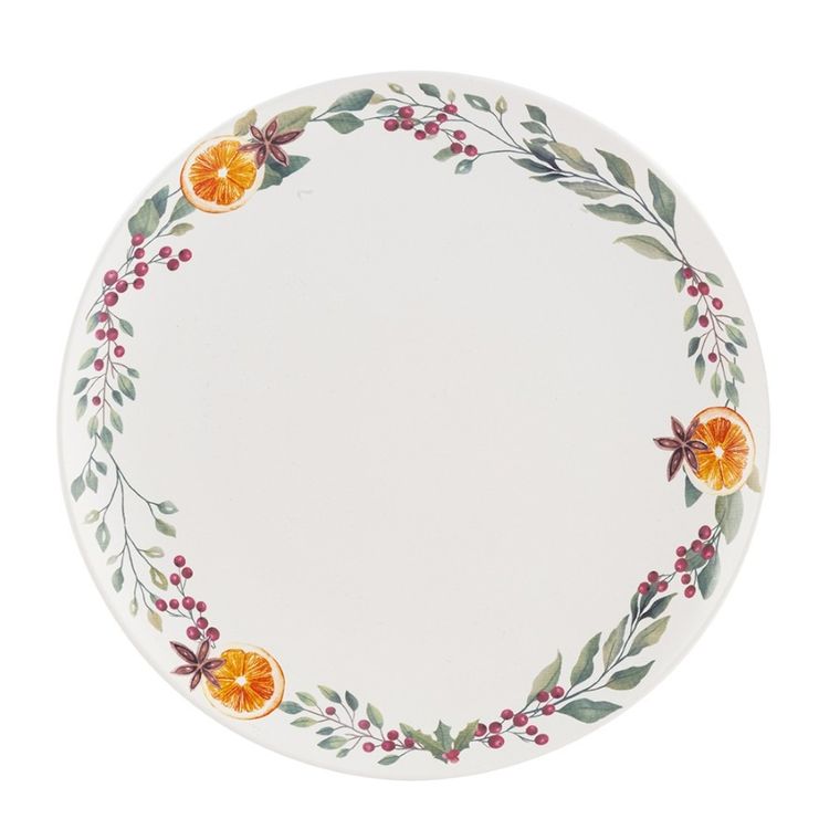 Altom Design, Winter Tea, talerz deserowy nbc, 20 cm