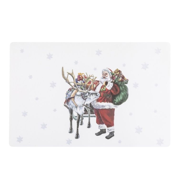 Altom Design, wyprawa mikołaja mata stołowa prostokątna pp, 28-43 cm