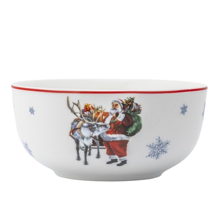 Altom Design, wyprawa mikołaja miska, 14 cm, 600 ml