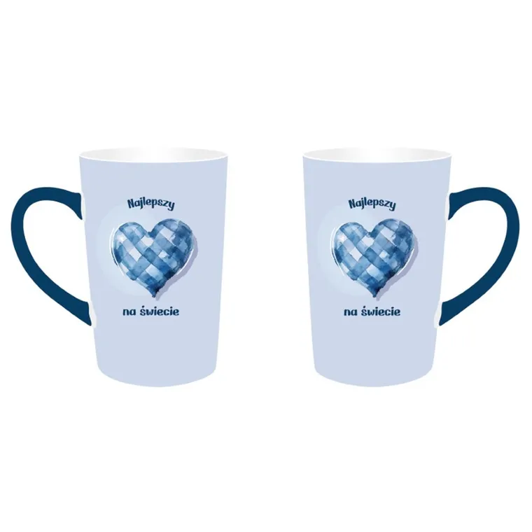 Altom Design, zestaw kubek stożek wysoki, nbc, 430 ml ze skarpetkami, color box