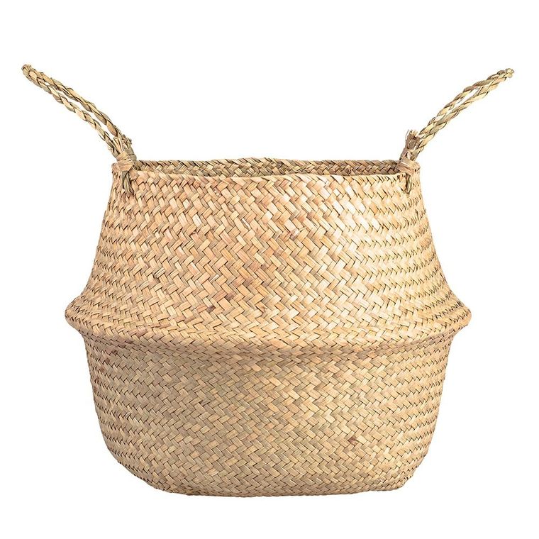 Altom, koszyk/doniczka słomkowa, 35-45-38 cm