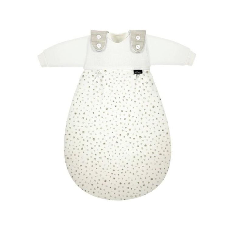 Alvi, Baby-Mäxchen, śpiworek 3-częściowy, jersey, Aqua Dot, rozmiar 62/68
