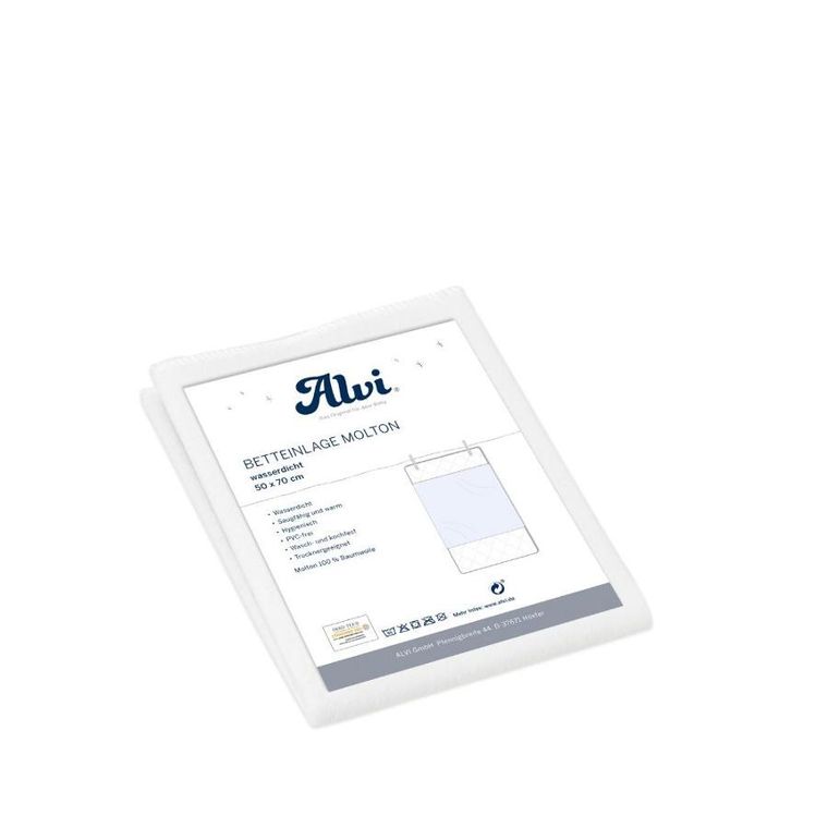 Alvi, podkładka ceratka na materac, 50-70 cm