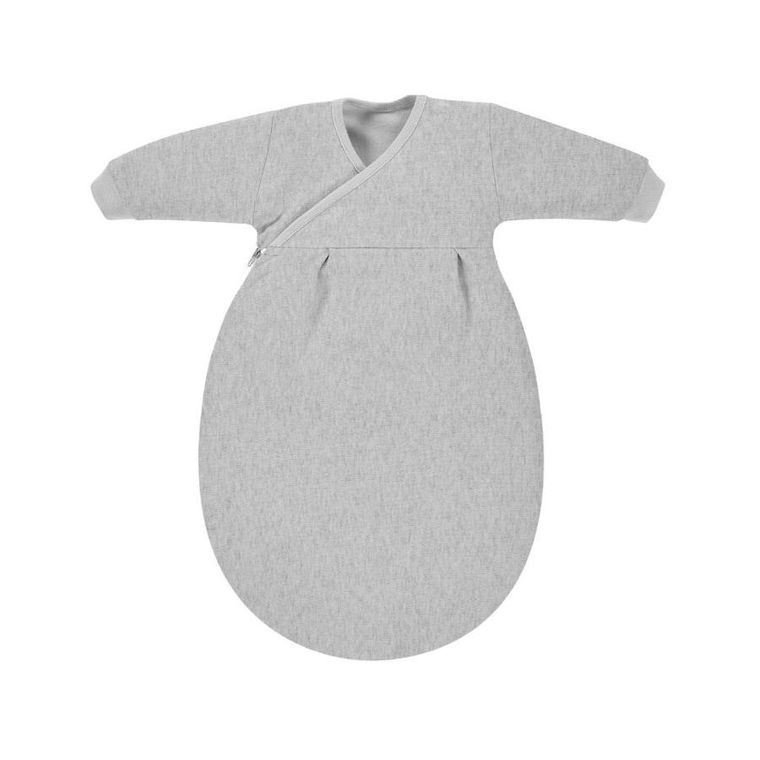 Alvi, śpiworek wewnętrzy, jersey, bio bawełna, 0,5 TOG, szary melanż, rozmiar 56