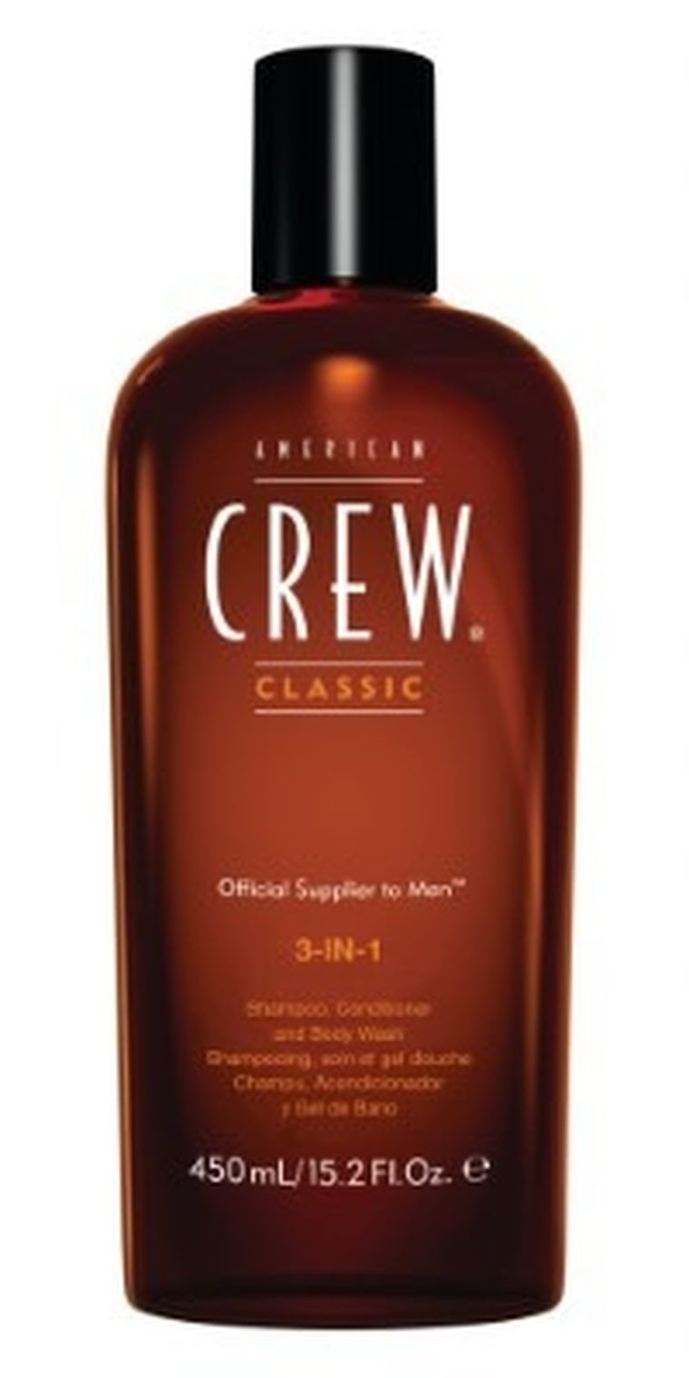 American Crew, szampon, odżywka i żel do kąpieli, 250 ml