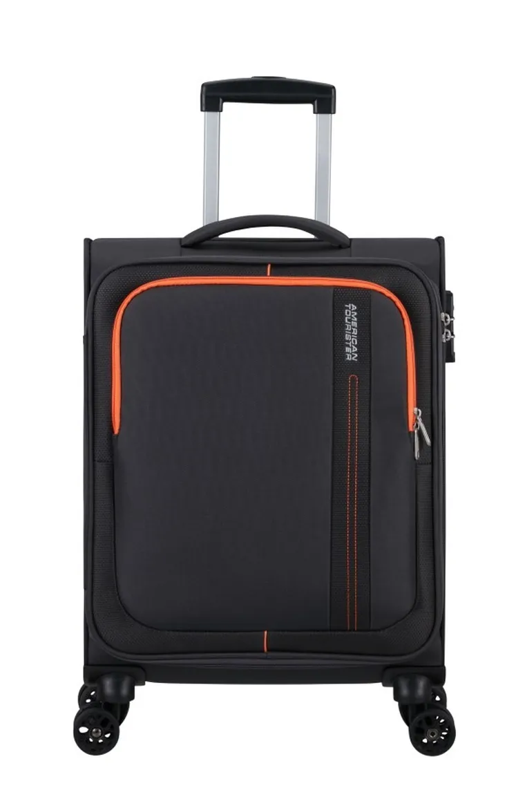 American Tourister, Sea Seeker Spinner, walizka, charcoal grey, 40-55-20 cm