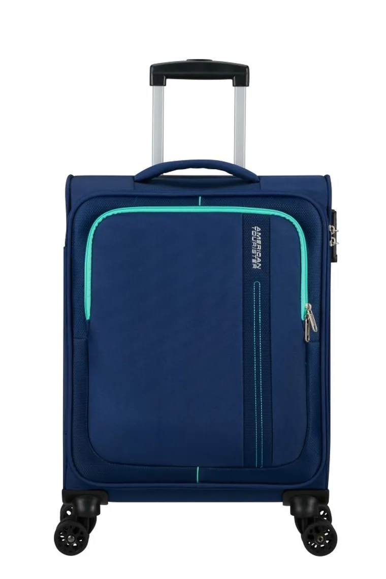 American Tourister, Sea Seeker Spinner, walizka, navy, 40-55-20 cm
