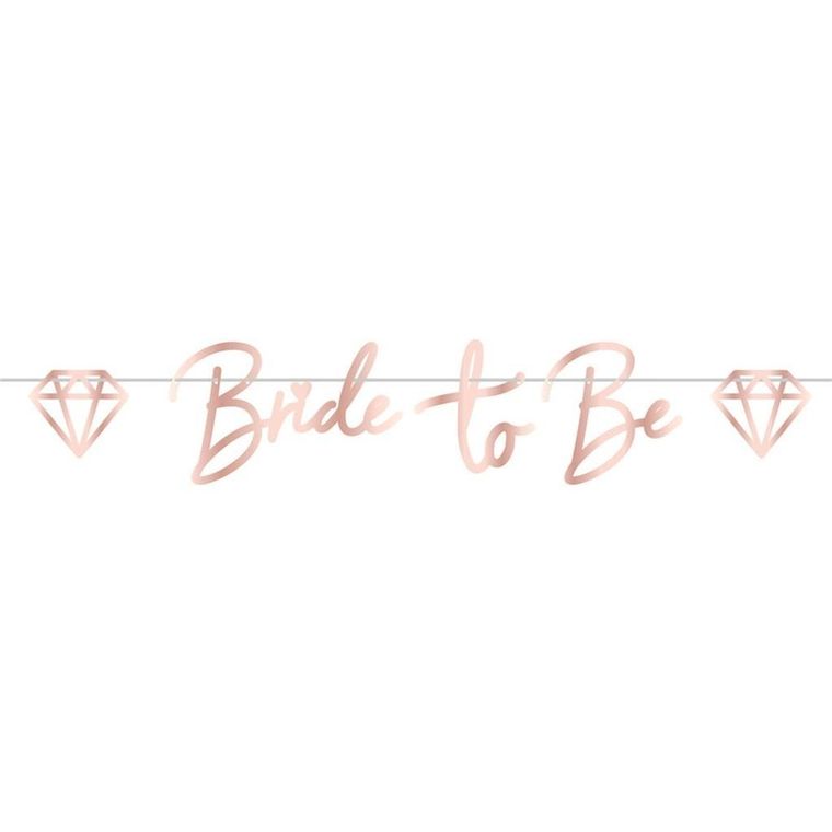Amscan, baner, Bride to Be, 16 cm