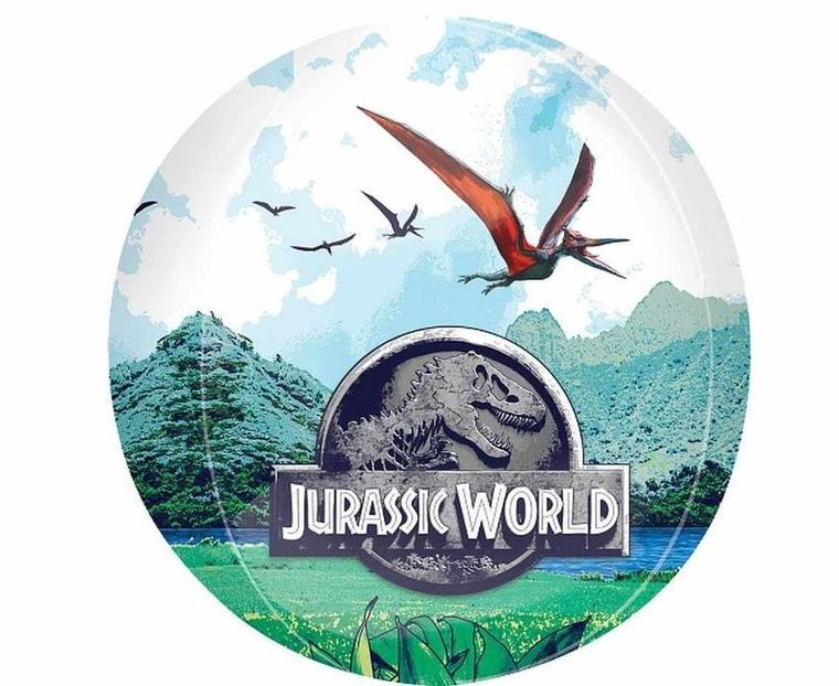 Amscan, Jurassic World: Dominion, balon foliowy, XL, 38-40 cm