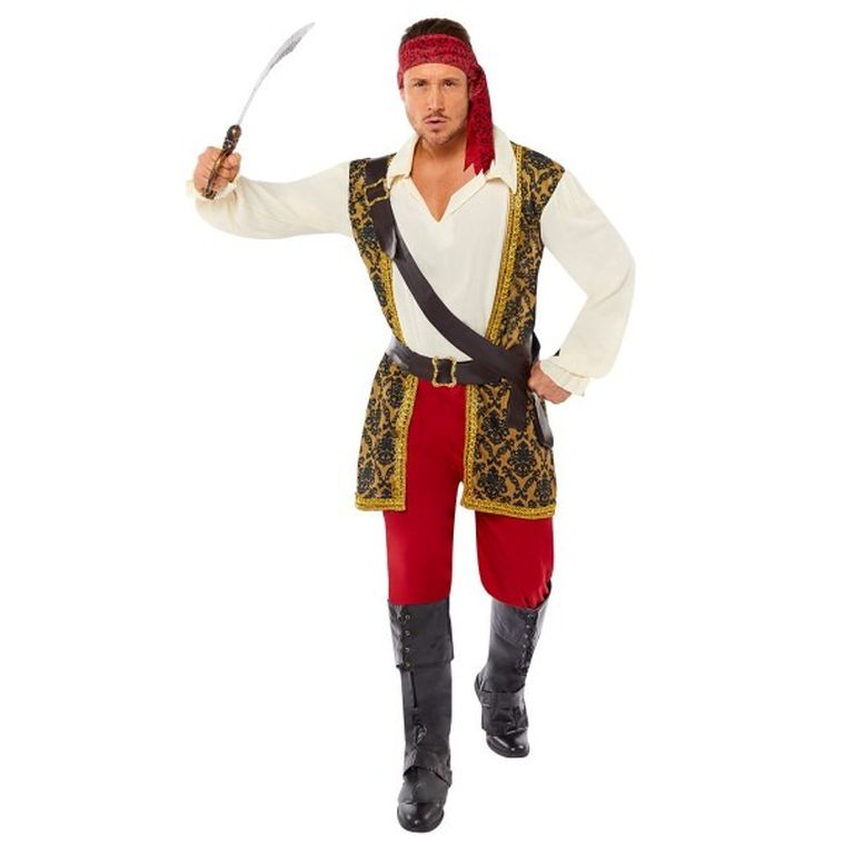 Amscan, korsarz, strój pirata, rozmiar L