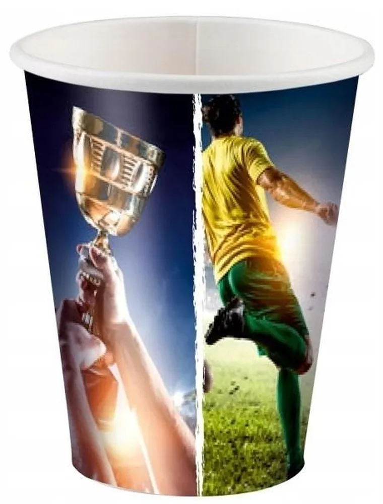 Amscan, kubki papierowe, 250 ml, 8 szt.