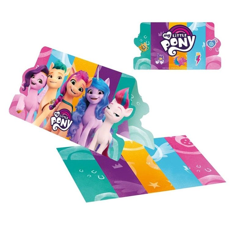 Amscan, My Little Pony, zaproszenia z kopertami, 8 szt.