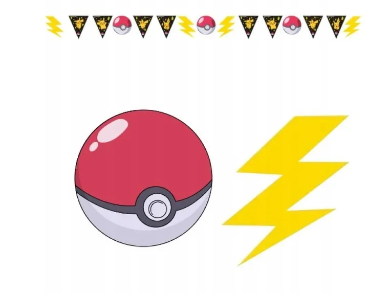 Amscan, Pokemon, girlanda flagi, 330 cm