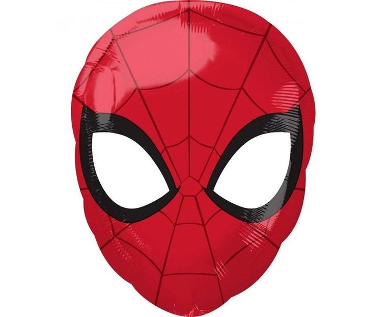 Amscan, Spider-Man, balon foliowy, Junior Shape