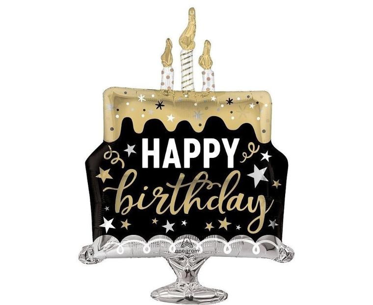 Anagram, balon foliowy, Happy Birthday Surprise