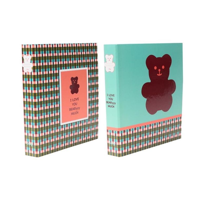 Ancor, segregator A4, 2-ringowy, teddy bear