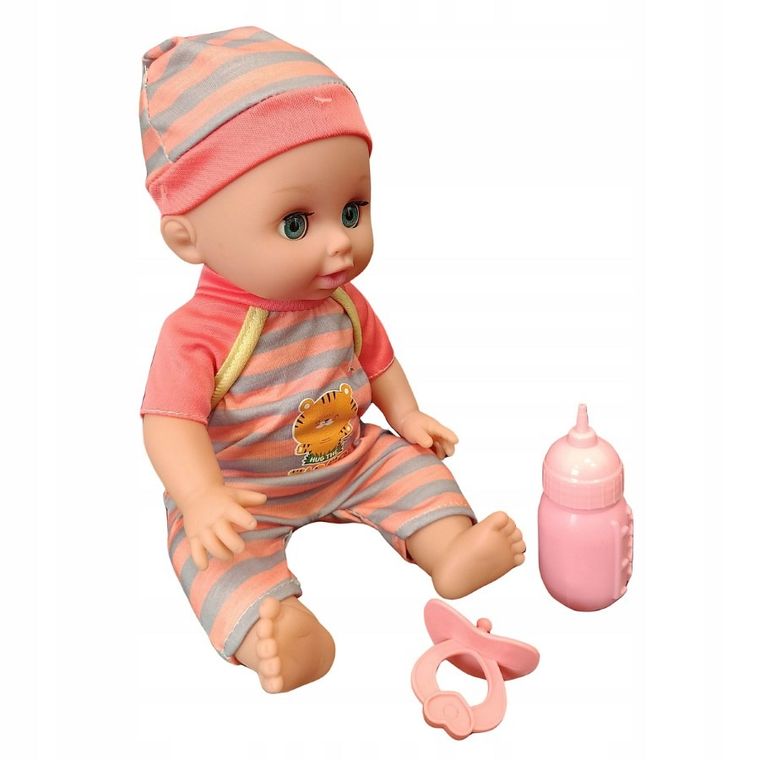 Anek dla Dzieci, interaktywna lalka bobas z akcesoriami