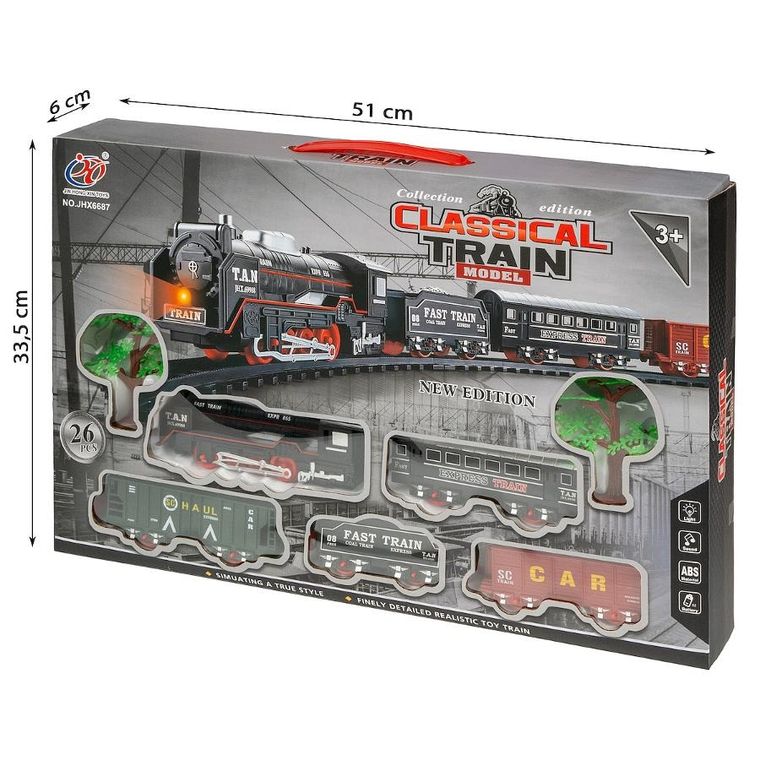 Anek dla Dzieci, kolejka, lokomotywa z torami