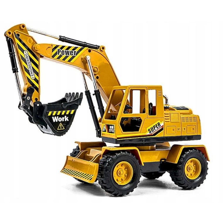 Anek dla Dzieci, koparka, pojazd budowalny zdalnie sterowany