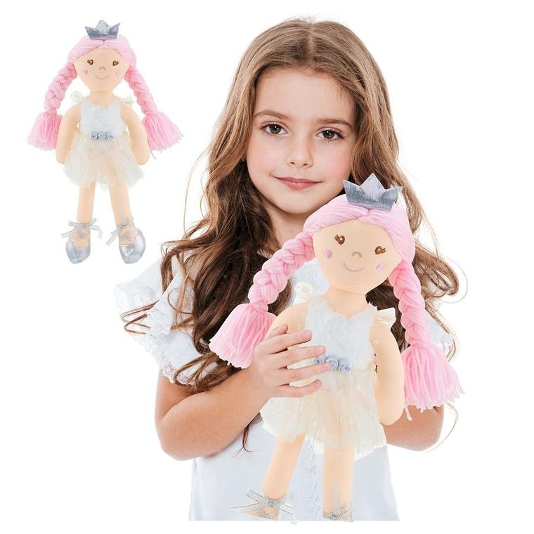 Anek dla Dzieci, lalka szmacianka, księżniczka