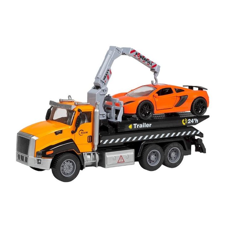 Anek dla Dzieci, laweta z pojazdem wyścigowym