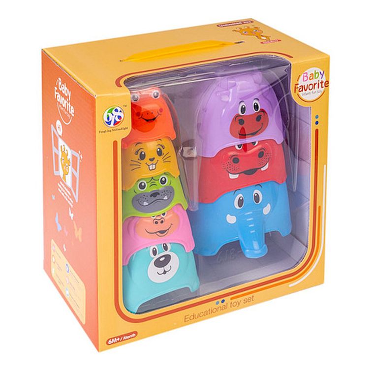 Anek dla Dzieci, piramidka, zwierzątka