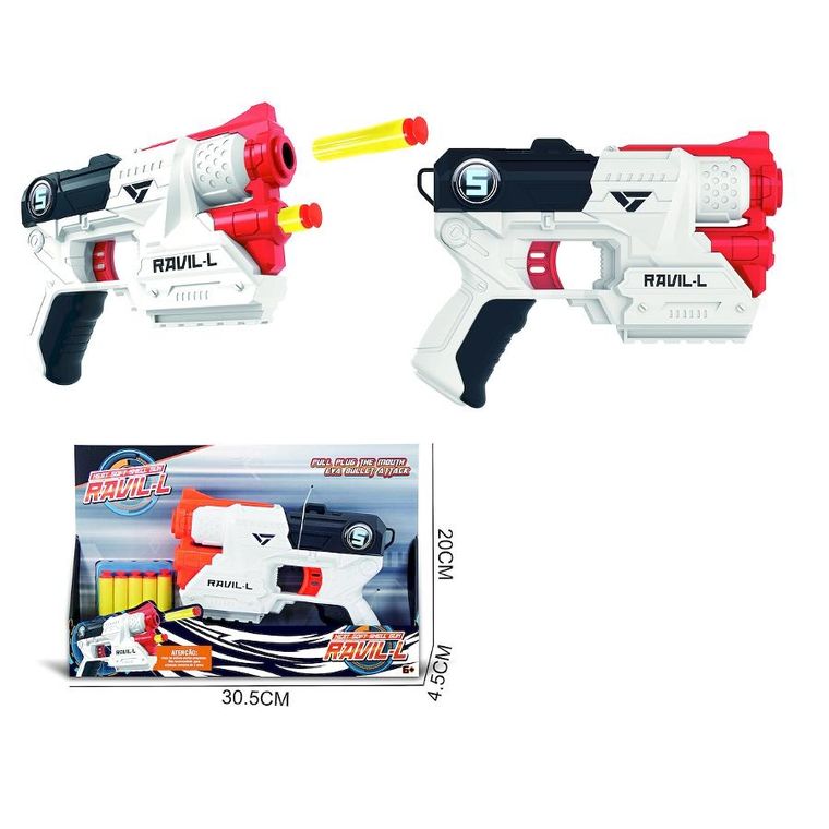 Anek dla dzieci, pistolet na miękkie strzałki