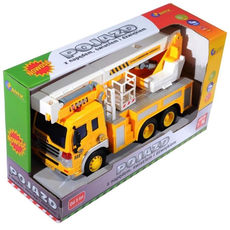 Anek dla Dzieci, pojazd budowlany