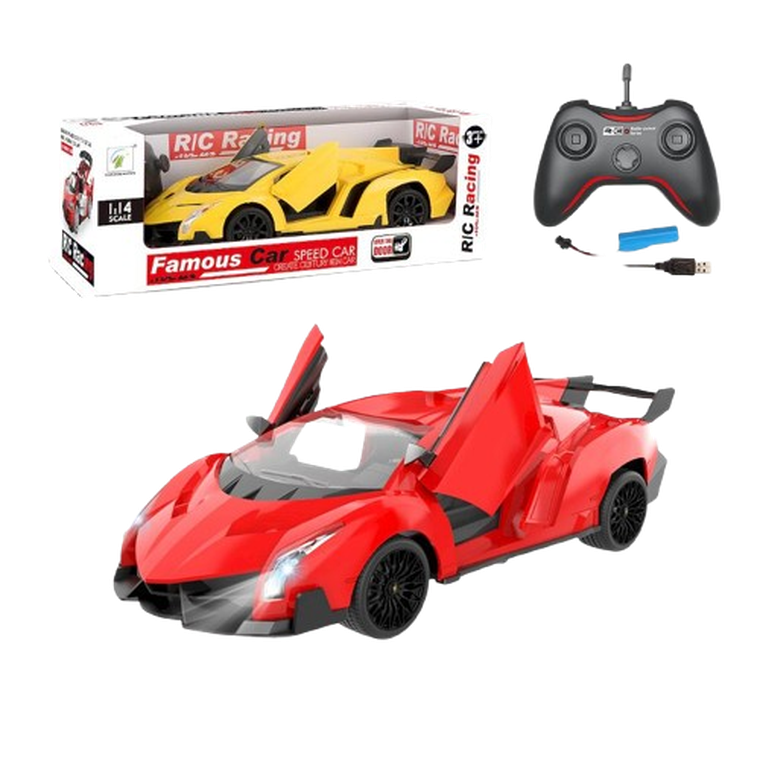 Anek dla Dzieci, Samochód wyścigowy, pojazd zdalnie sterowany, 31 cm