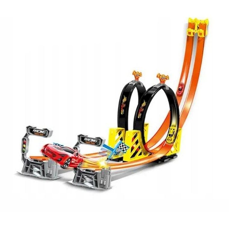 Anek dla Dzieci, tor wyścigowy z pojazdami, 2 szt.