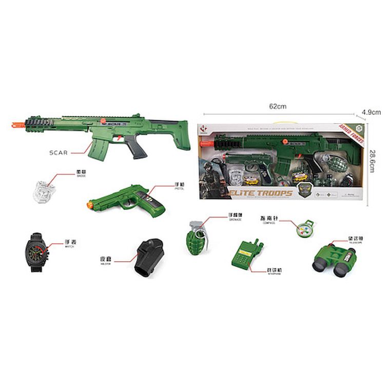 Anek dla dzieci, zestaw wojskowy