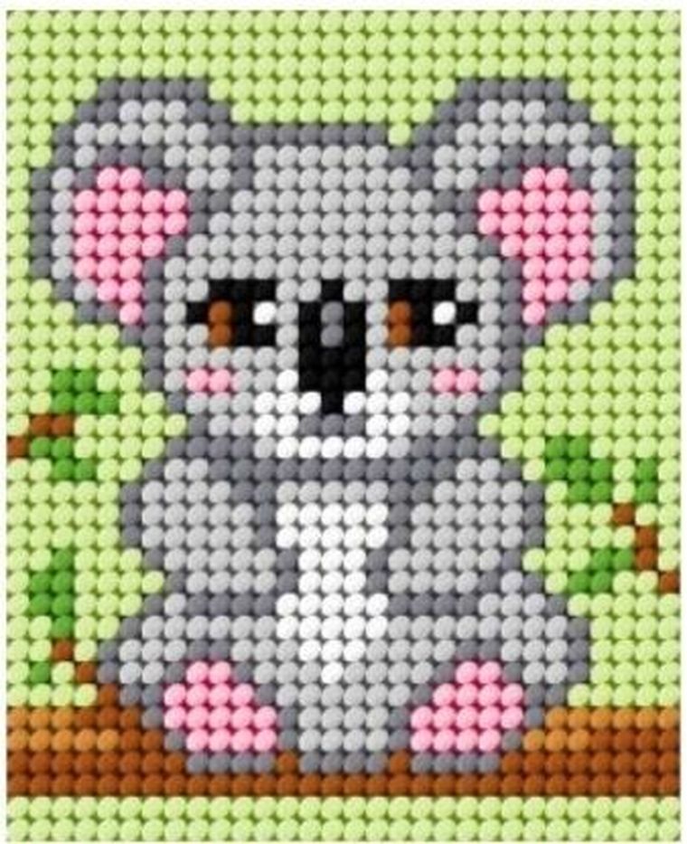 Anex-bis, Moje pierwsze wyszywanie, zestaw do haftu, Koala