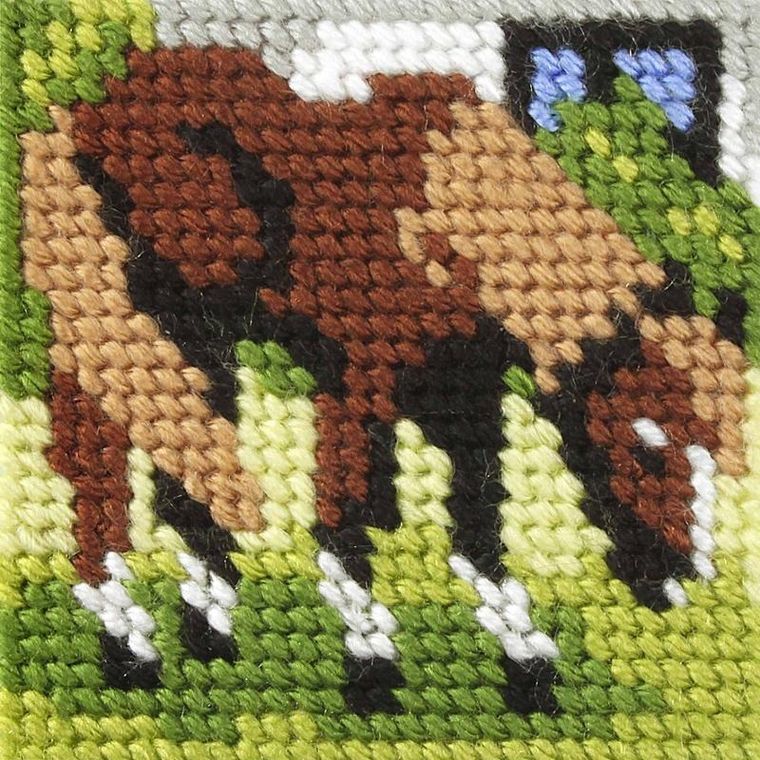 Anex-bis, Moje pierwsze wyszywanie, zestaw do haftu, Konik