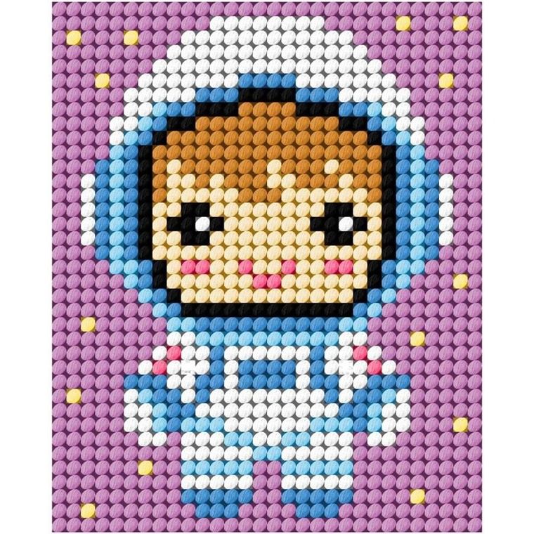 Anex-bis, Moje pierwsze wyszywanie, zestaw do haftu, Kosmonauta