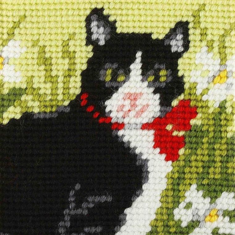 Anex-bis, Moje pierwsze wyszywanie, zestaw do haftu, Kotek