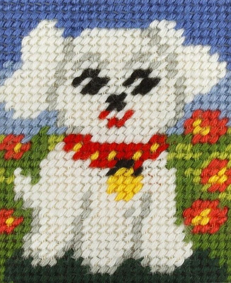 Anex-bis, Moje pierwsze wyszywanie, zestaw do haftu, Piesek