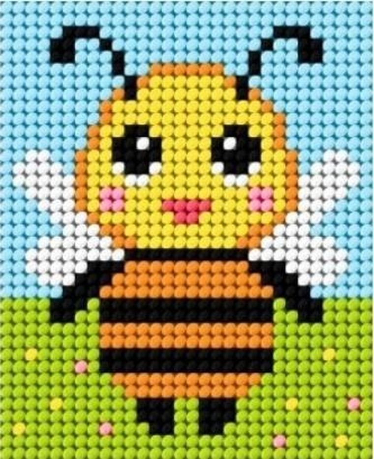 Anex-bis, Moje pierwsze wyszywanie, zestaw do haftu, Pszczółka