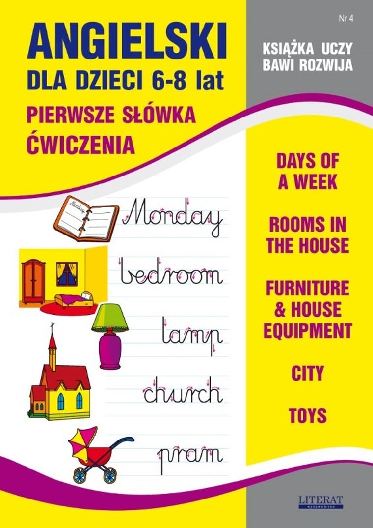 Angielski dla dzieci 6-8 lat. Zeszyt 4