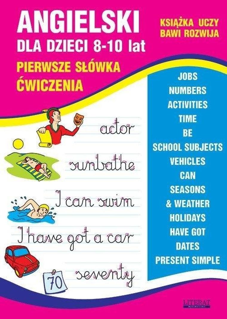Angielski dla dzieci 8-10 lat Pierwsze słówka. Ćwiczenia
