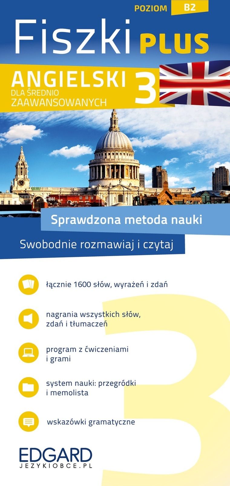 Angielski. Fiszki plus dla średnio-zaawansowanych 3