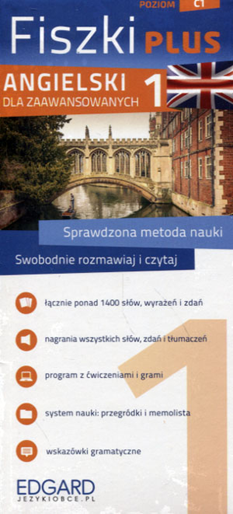 Angielski. Fiszki Plus dla zaawansowanych 1
