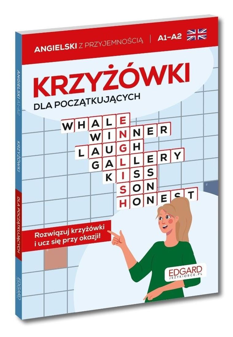 Angielski. Krzyżówki dla początkujących A1-A2